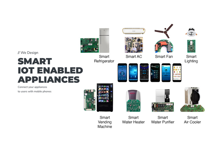 build smart home appliances with IOT