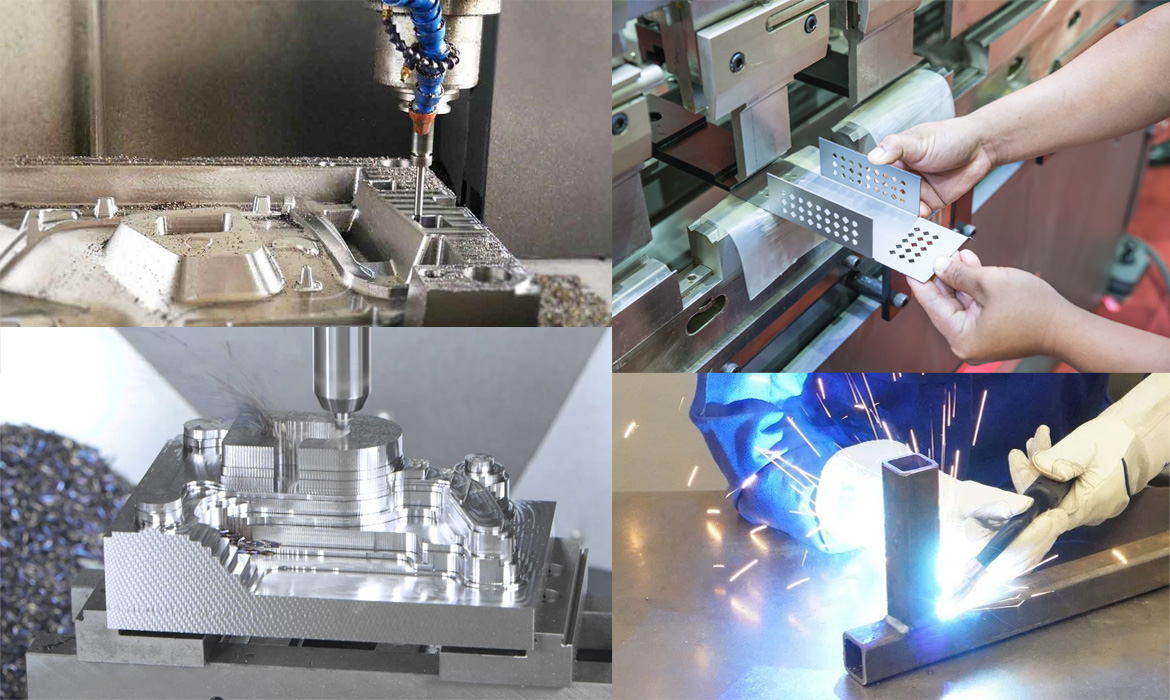 Mechanical parts manufacturing with cnc milling, plastic mould making sheet metal part making and metal frame manufacturing